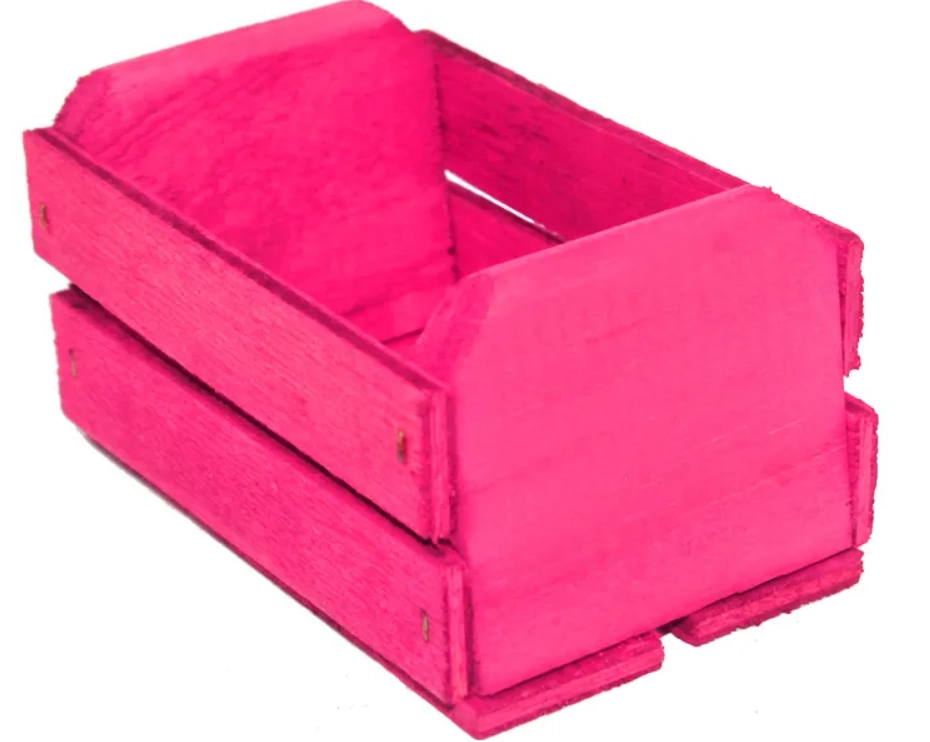Mini Caixote Pink Gt Fantasias