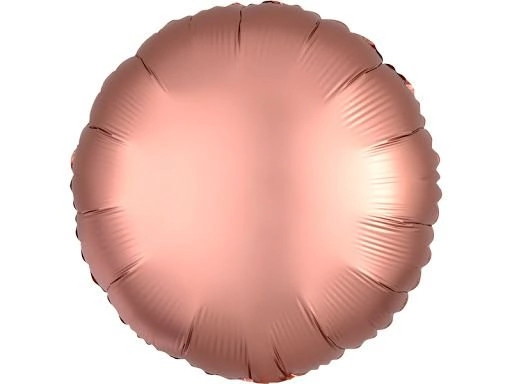 Balao Met Circulo Rose 45cm