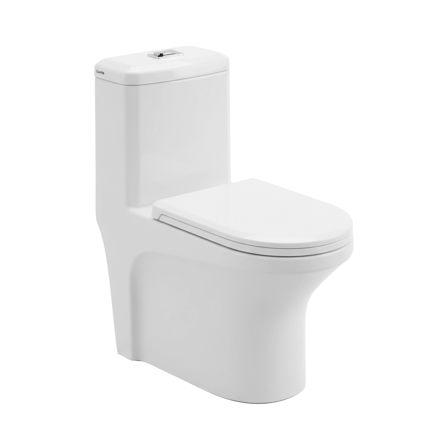 Vaso Sanitario Monobloco Branco Duplo Acionamento 7,5/5 Vertical Elena Luvia