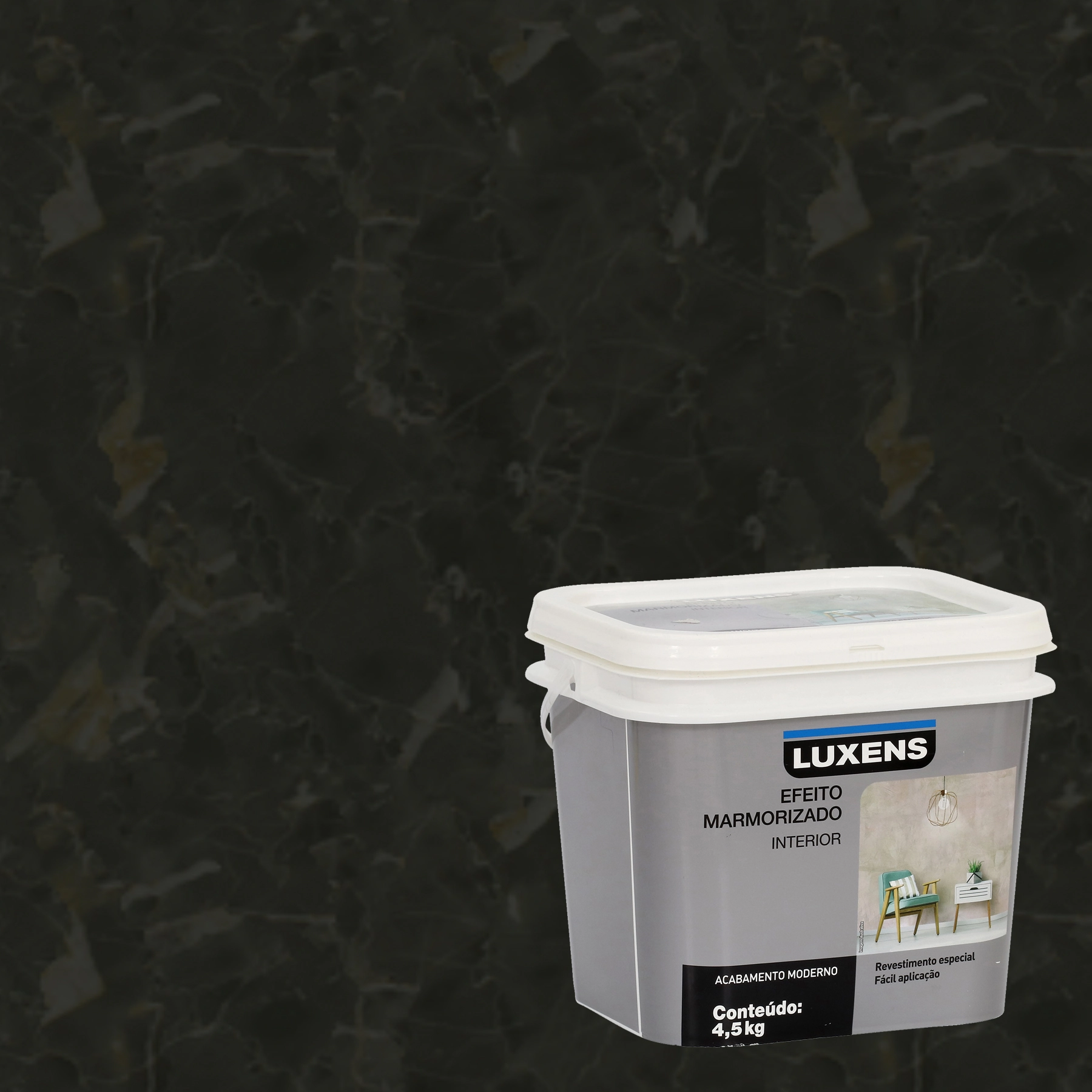Efeito Marmorizado Onix 4,5kg Luxens