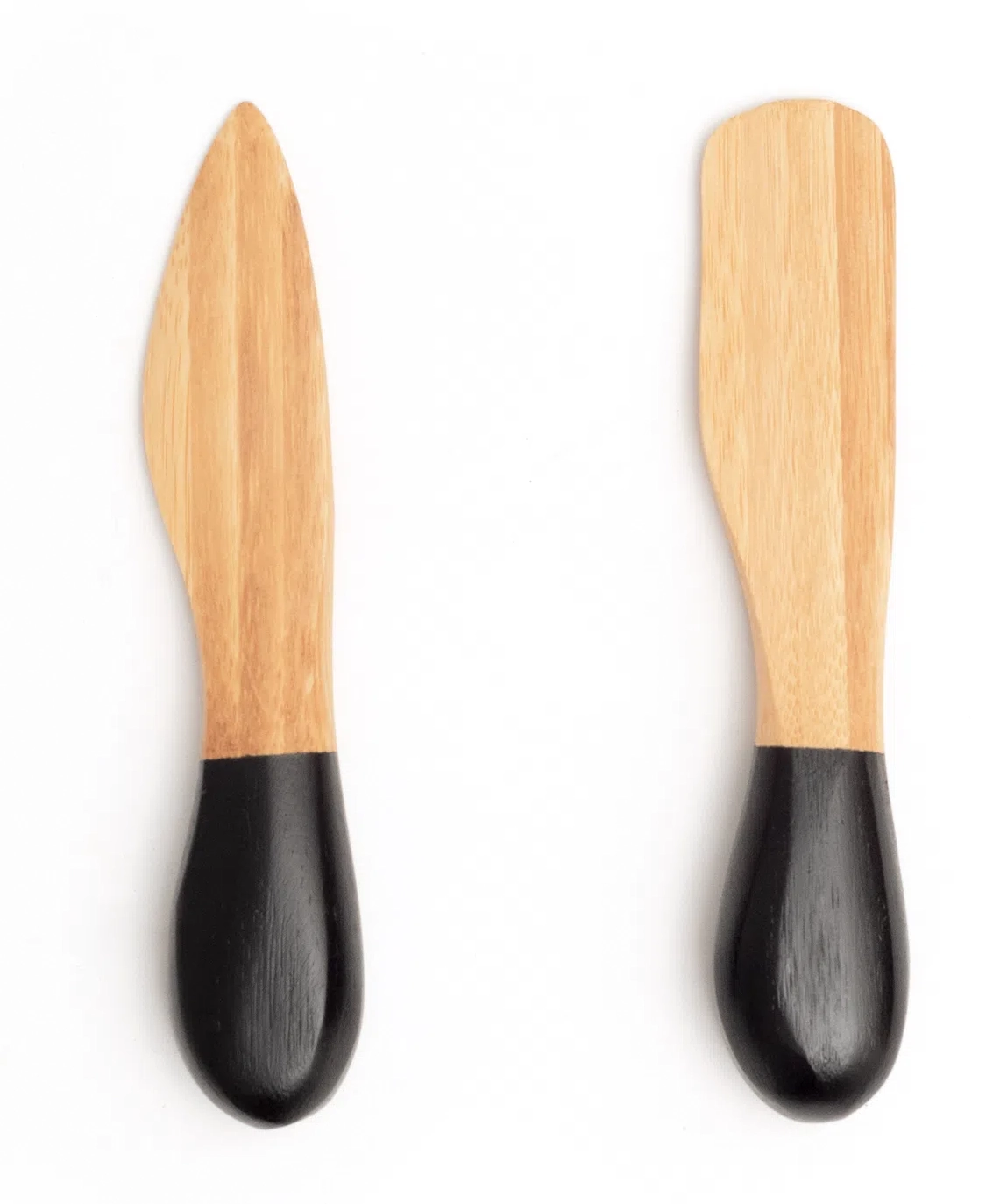 Conj Oikos Utensilo P/antepasto Bambu Pto 2pcs Un