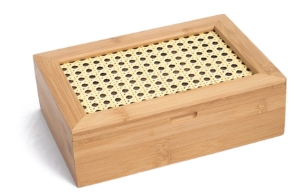 Porta Cha Oikos Bambu Palhinha 6 Divisorias Un