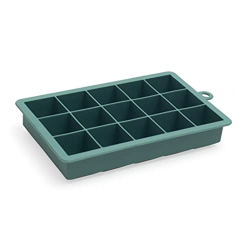 Forma De Silicone Oikos 15 Cubos Verde