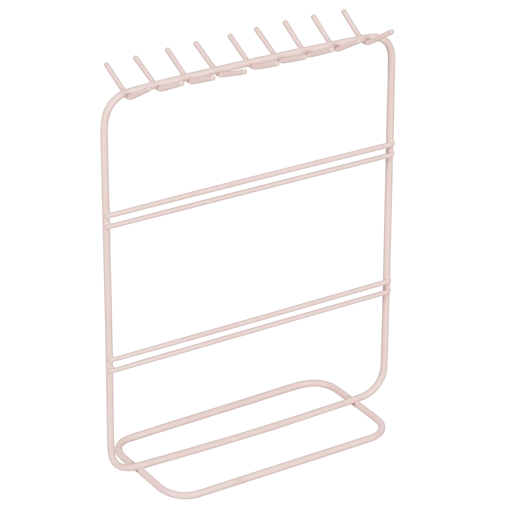 Suporte Horizontal para Acessórios de Ferro 19cm Oikos