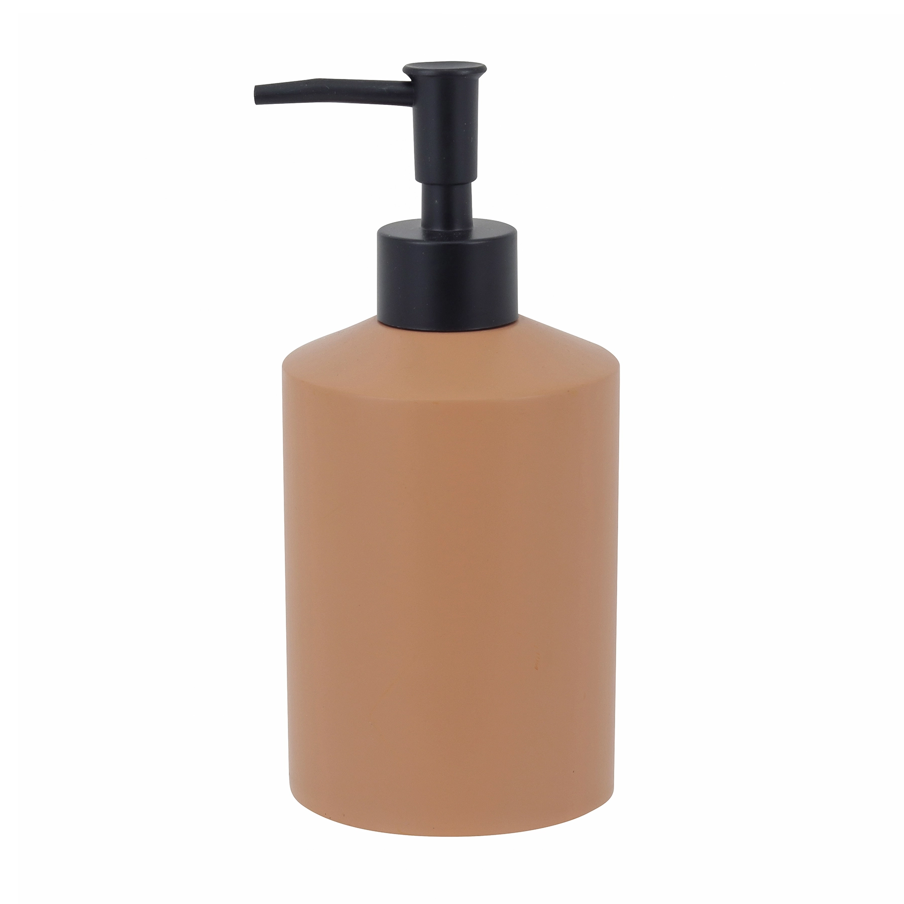 Porta Sabonete Líquido de Bancada para Banheiro 350ml Resina Terracota Tijolo Oikos