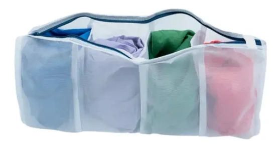 Saco Maquina Oikos Lavar Roupas 4 Divisorias