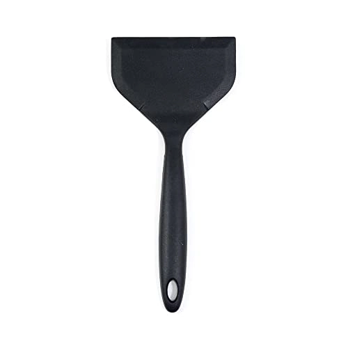 Espatula Silicone Oikos Larga Preto