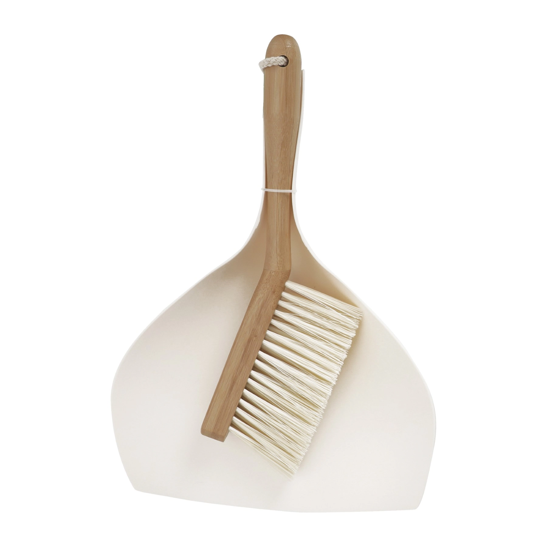 Kit de Limpeza Escova e Pá Off White Oikos