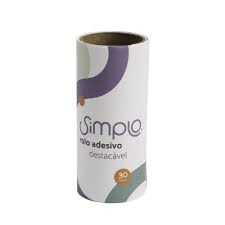 Refil Para Rolo Adesivo 30 Folhas - Simplo Branco