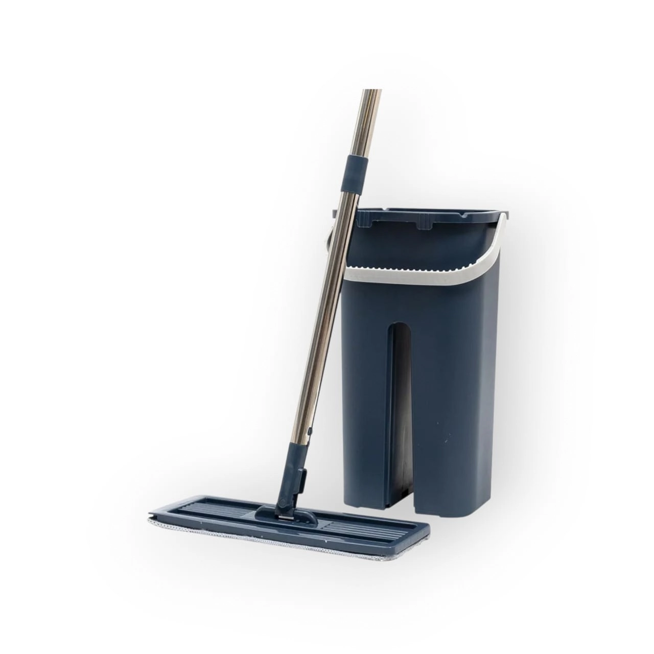 Mop Flat C/balde Esfreg.microf.limp.lava Seca Tud