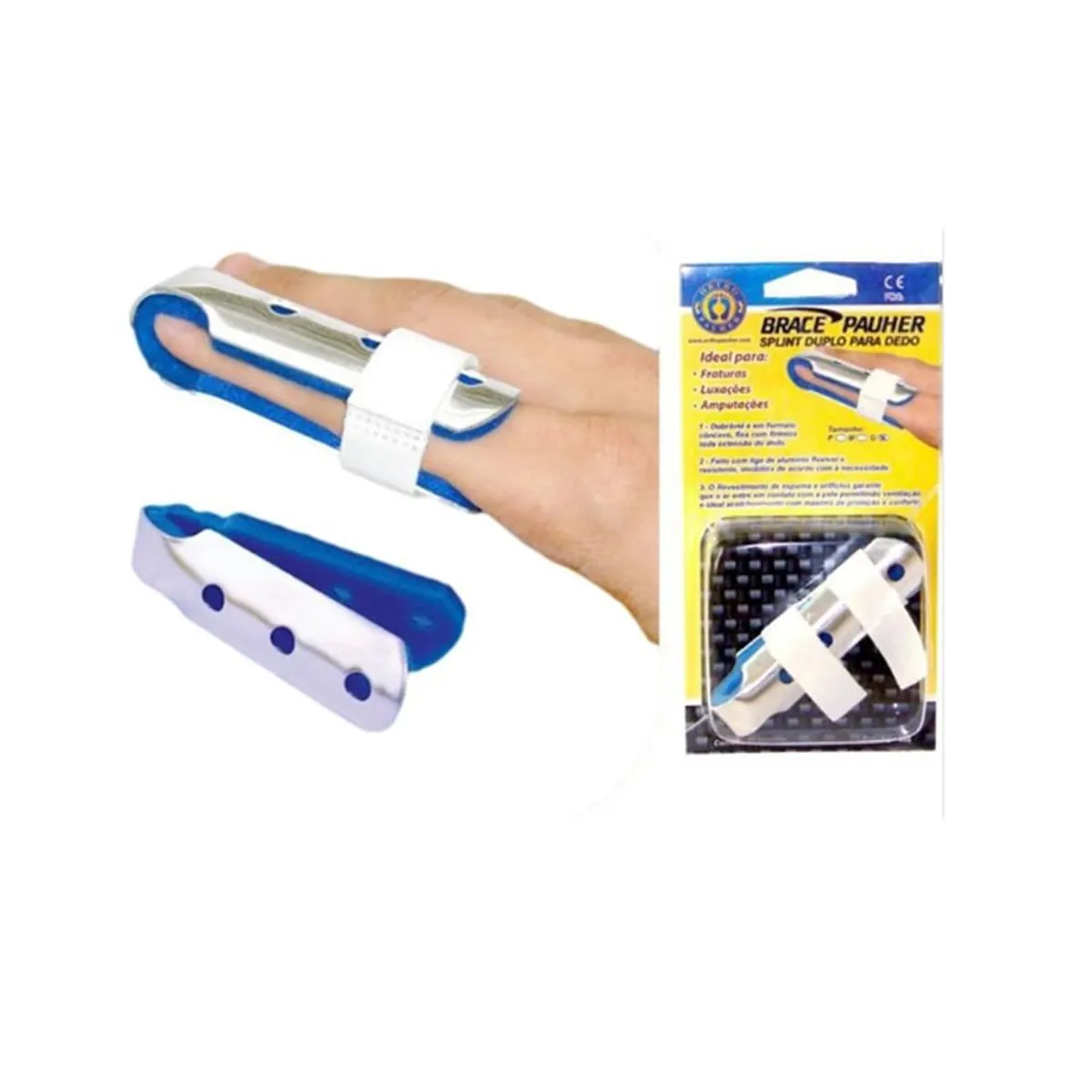 Imobilizador Duplo de Dedo Hidrolight - G