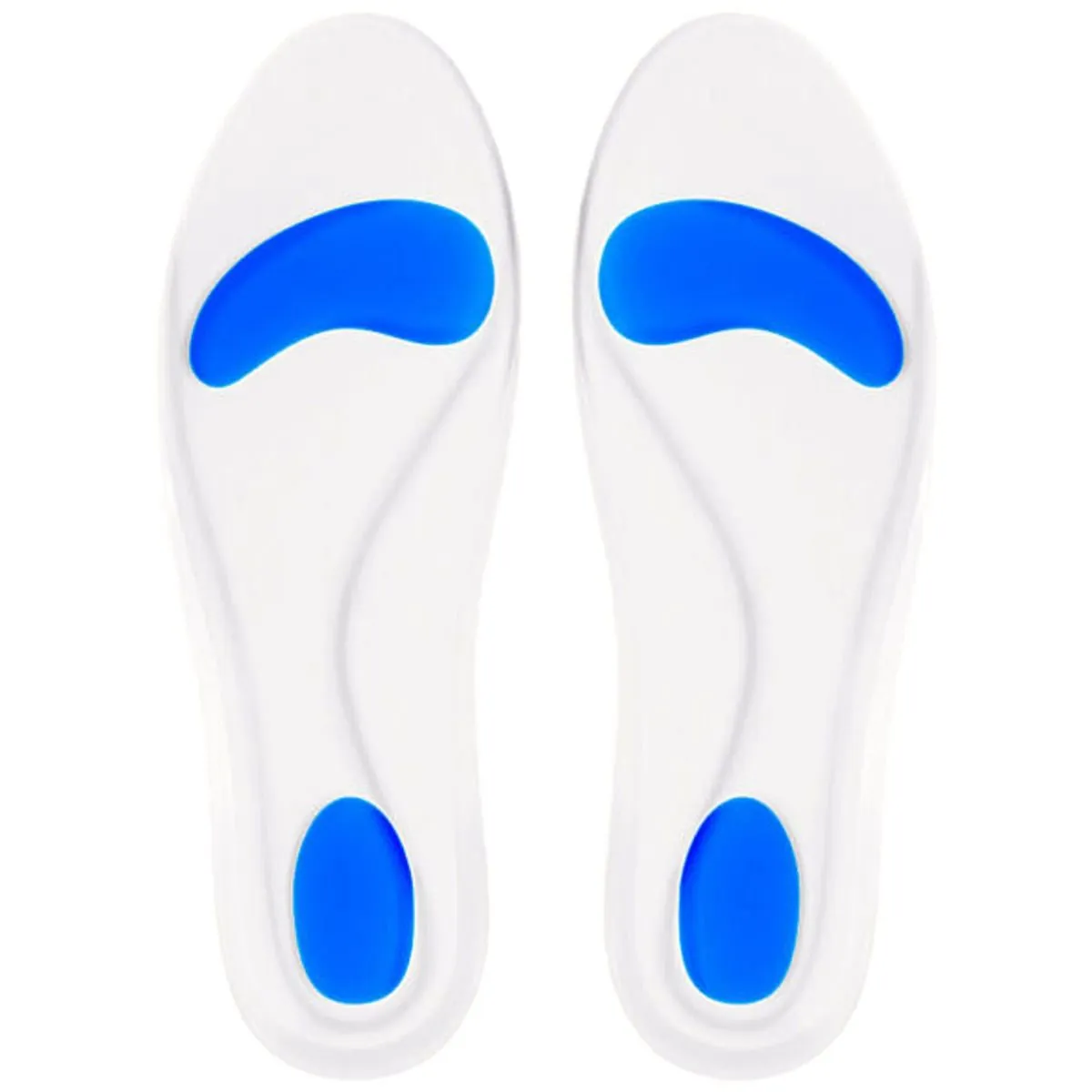 Palmilha em Silicone com Arco Terapêutico e Ponto Azul Hidrolight 43/44