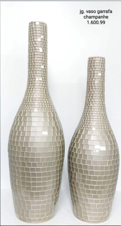 Jg Vaso Garrafa 2pcs Champanhe 1600.99 Biju Espelhos