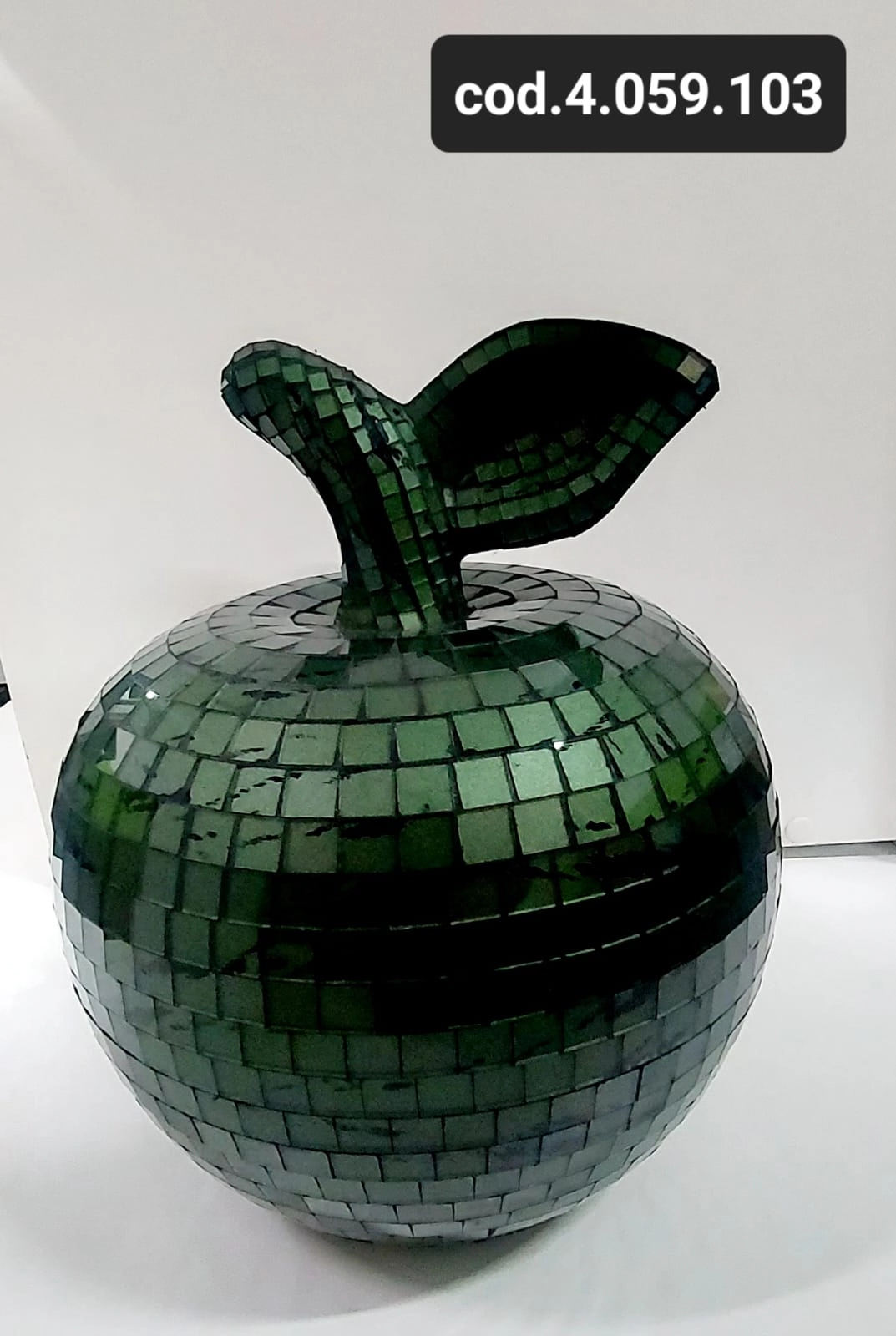Maca Decorativa Verde Preto 4059103 Biju Espelhos