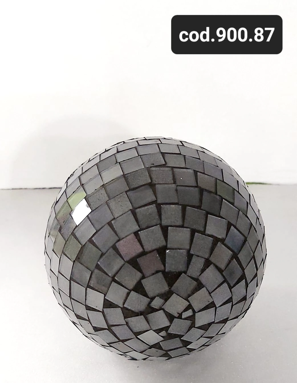 Bola Decorativa Preto N10 900.49 Biju Espelhos