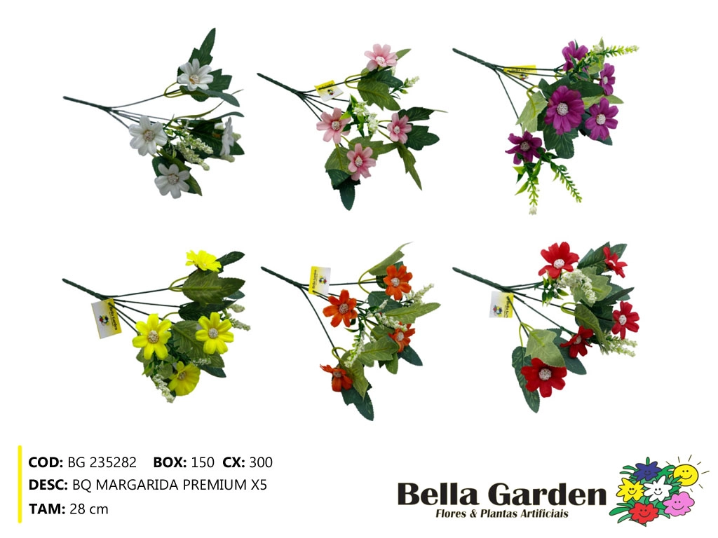 Buque Margarida Premium X5 30cm Bg