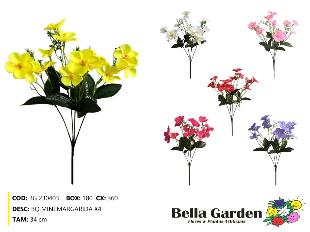 Bq Mini Margarida X4 Ref Bg