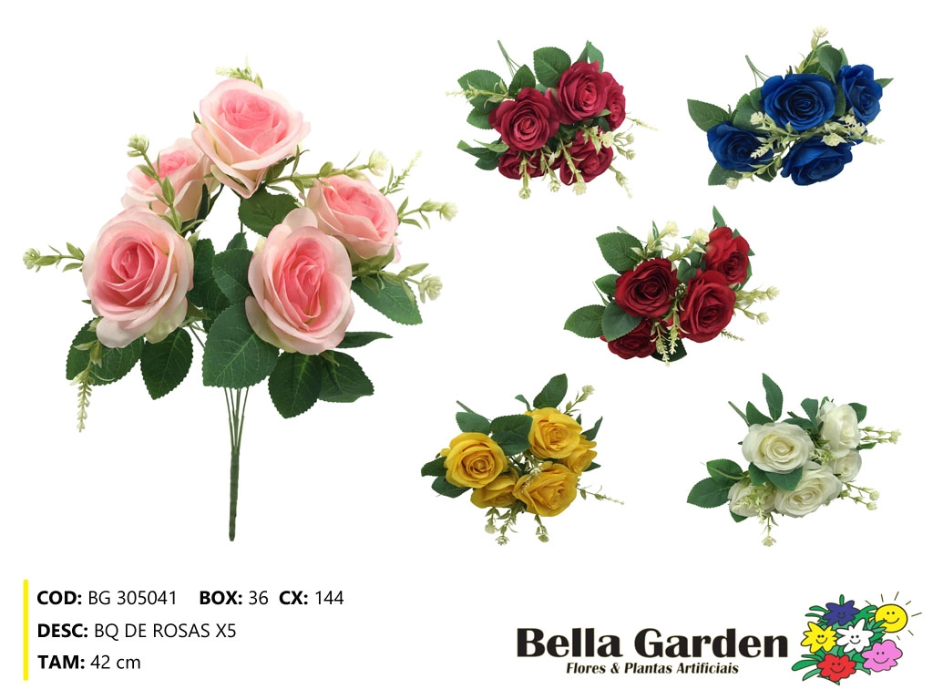 Buque Rosa X7 Bg 3050401bella Flor