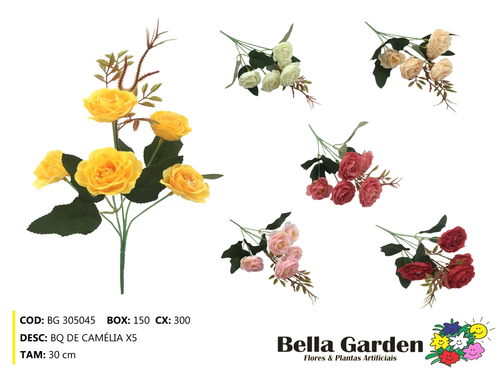 Buque Camelia X5 Bg 305045 Bella Flor