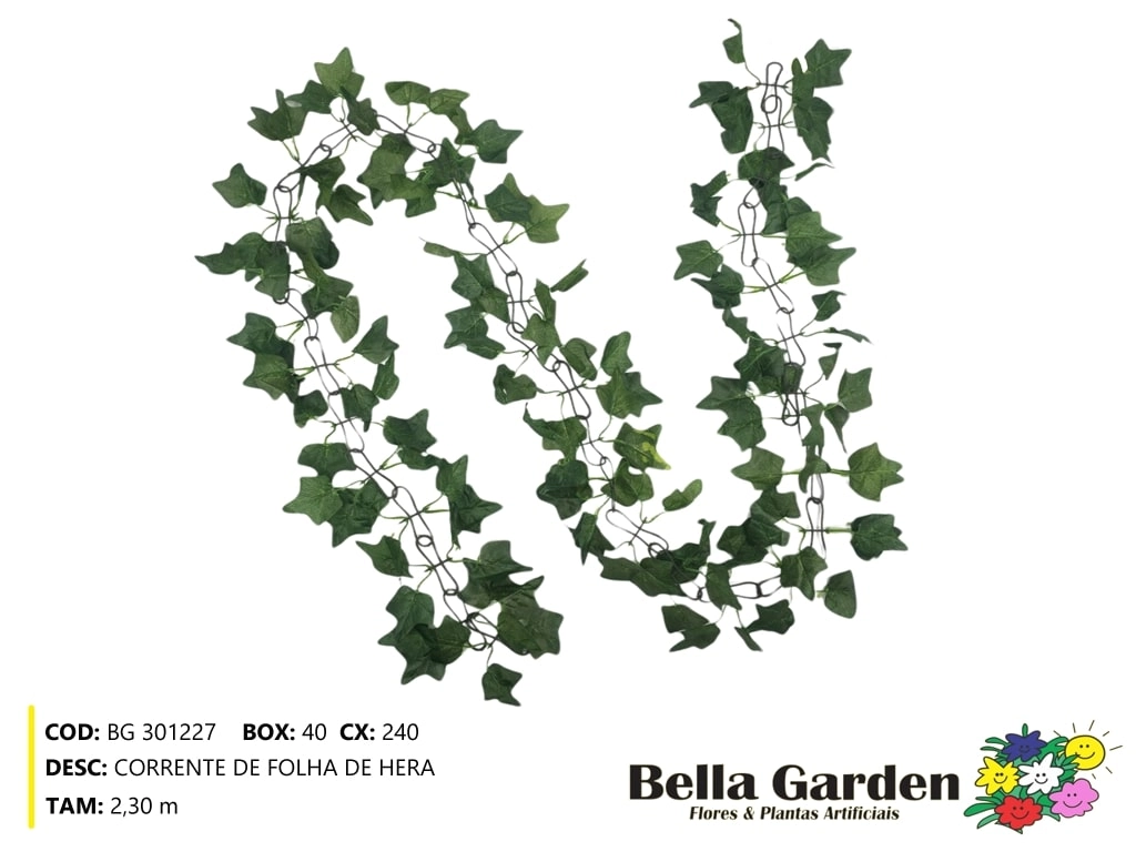 Corrente Folha Hera Bg 301227 Bella Flor