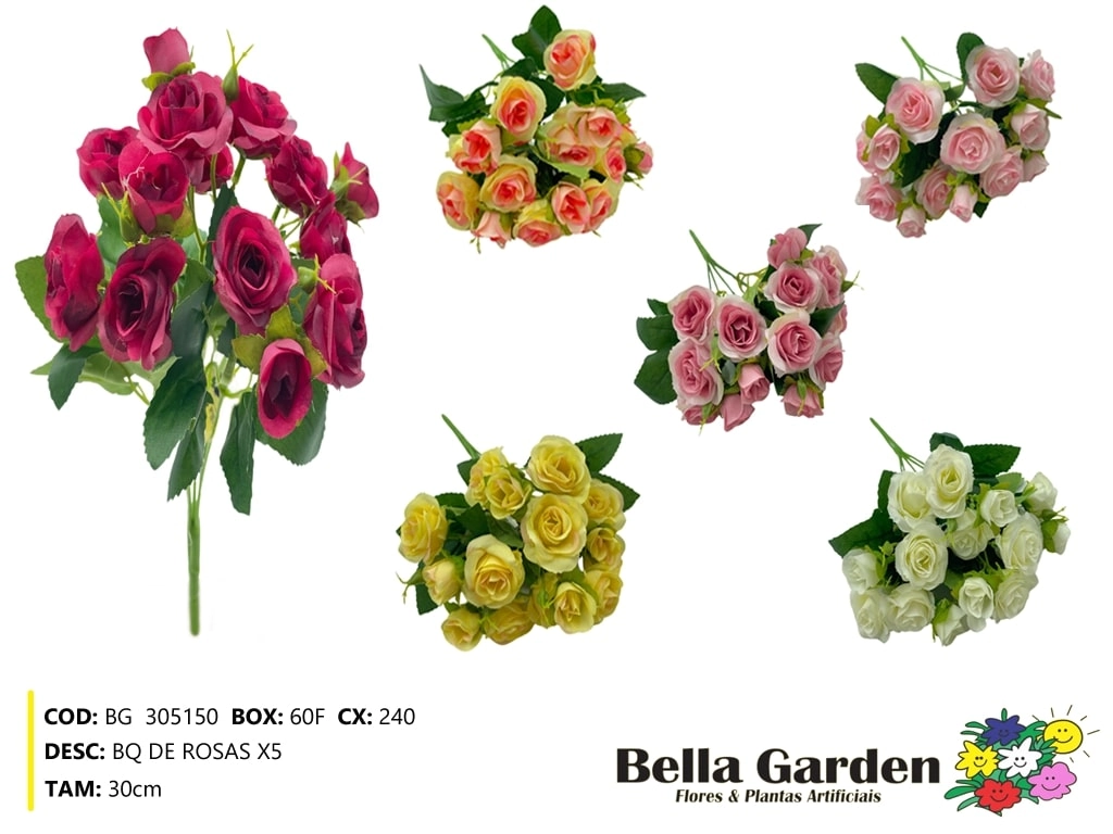 Buque Rosa Bg 305150 Bella Flor