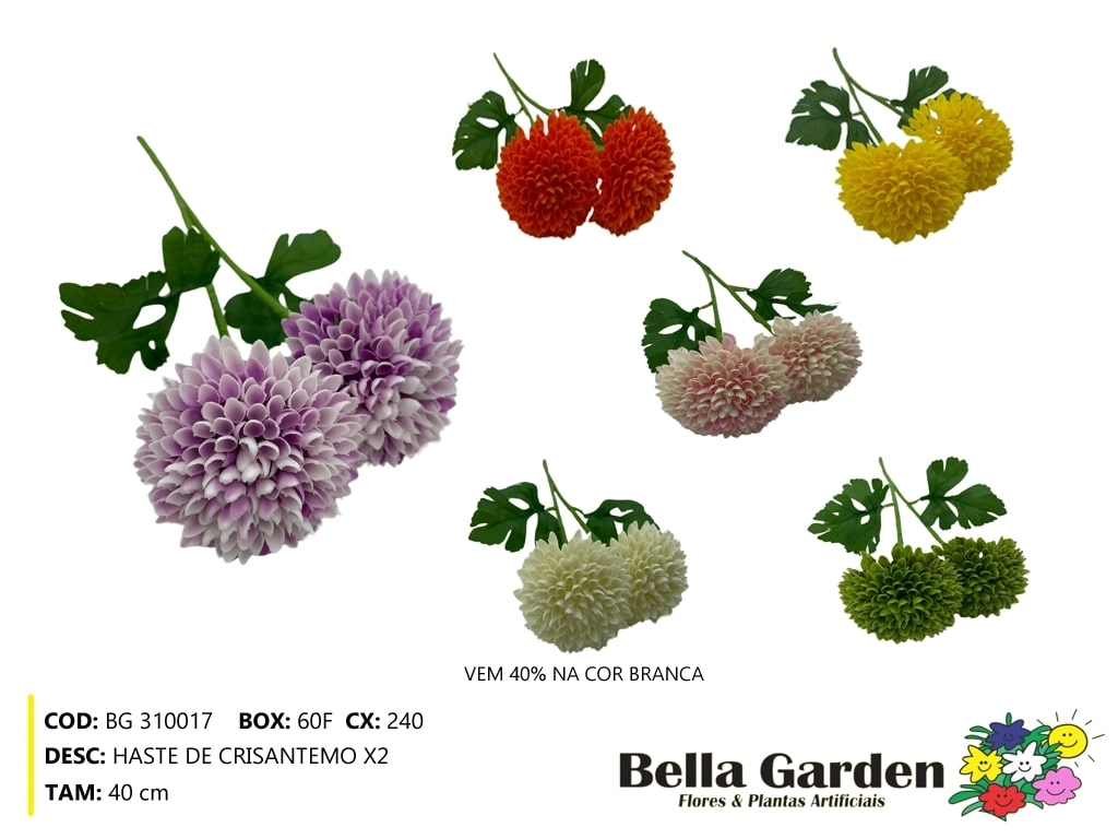 Haste Crisantemo Bg310017 Bella Flor