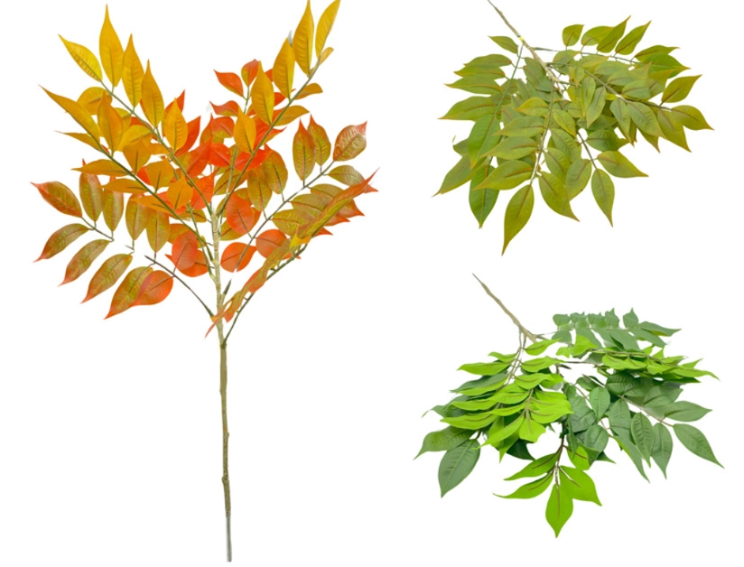 Haste Folhas 58cm Bg310046 Bella Flor
