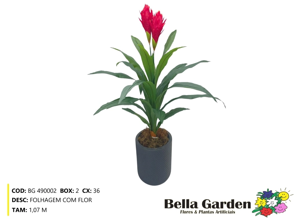Folhagem Flor Bg 490002 Bella Flor