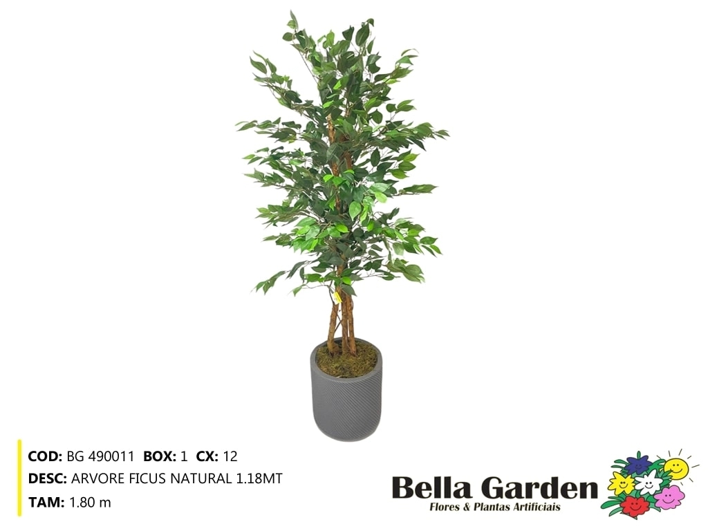 Arvore Ficus 1.8m Bg 490011 Bella Flor