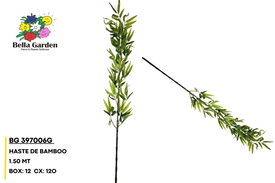 Haste Bamboo 150cm Bg 397006g F.bella Flor