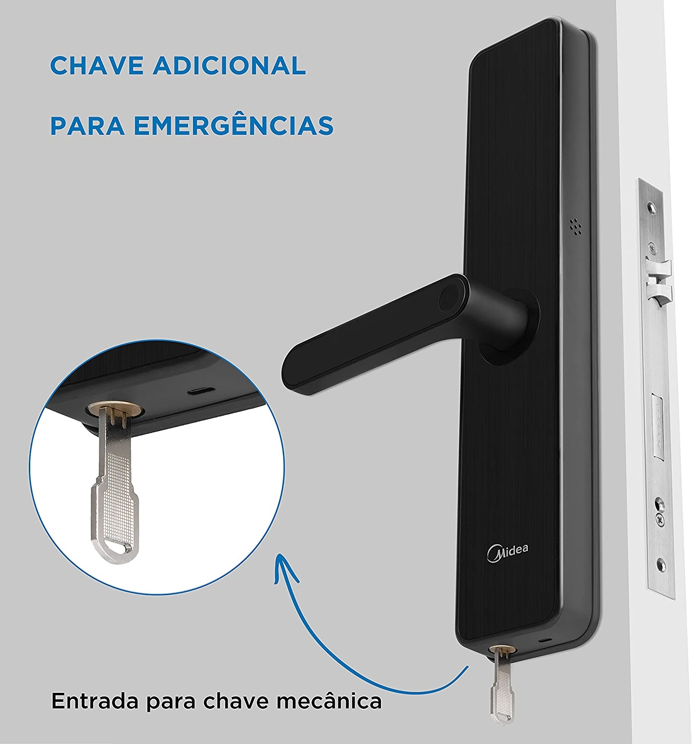 Fechadura Digital Smartlock Onegrip Fda21pd Midea