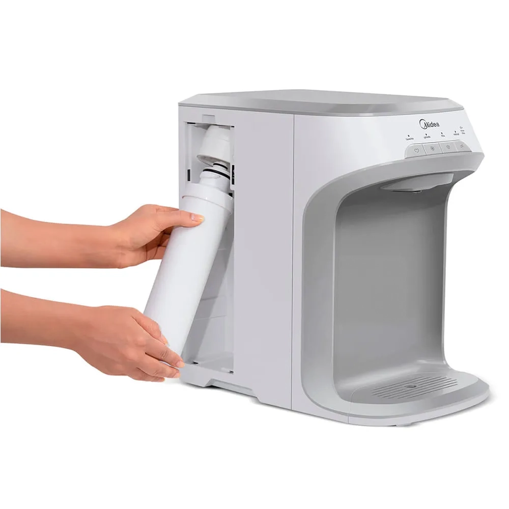 Purificador Agua Midea Pbtbnb Bivolt Branco Bivolt