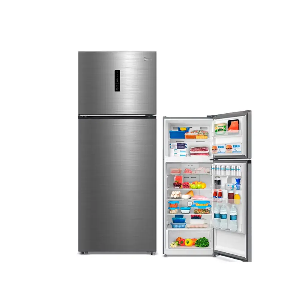 Refri Midea 463l Duplex Frost Free Inox Claro