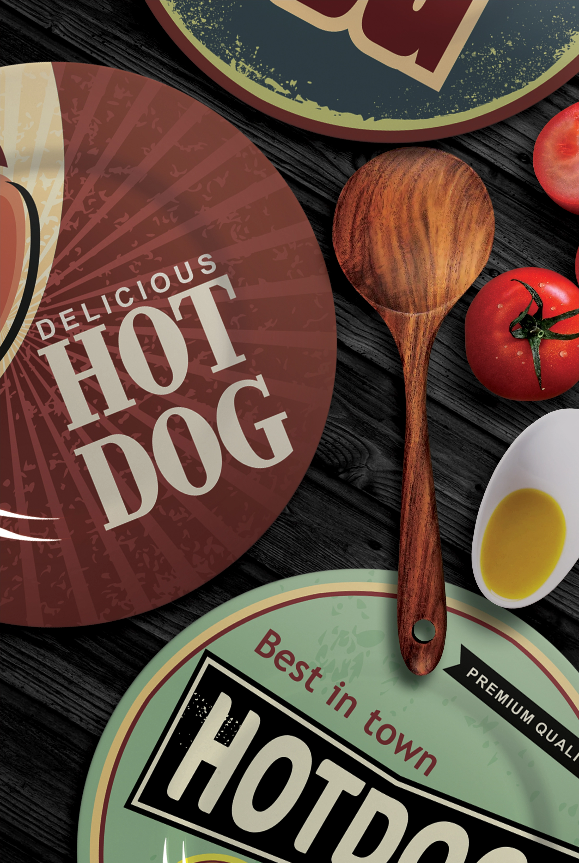 Kit 8 Pcs Hot Dog C Mini Molheira 7531 010 Alleanza