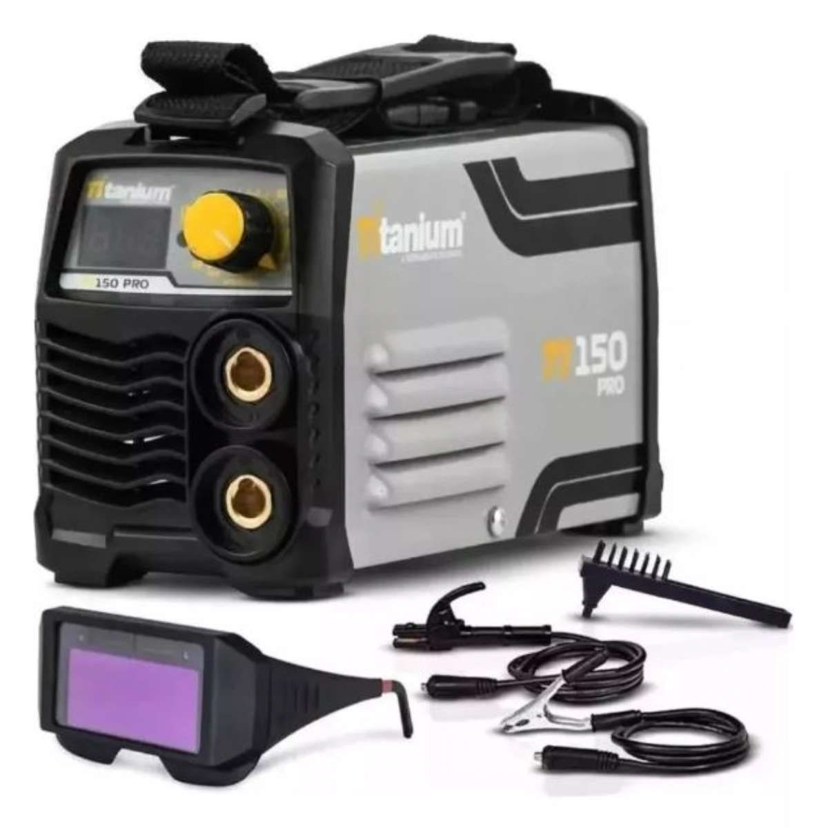 Inversora De Solda Ti150 Pro Kit - 220v + Óculos De Solda Automatico