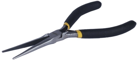 Mini Alicate 4.1/2" - Meia Cana Reto Longo