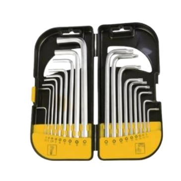 Kit Chave Allen 9 Pcs Torx 9 Pcs Extra Longa 1.5 A 10 E T10 A T50 Crv
