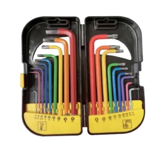 Kit Chave Allen 9 Pcs Torx 9 Pcs Extra Longa 1.5 A 10 E T10 A T50 Crv