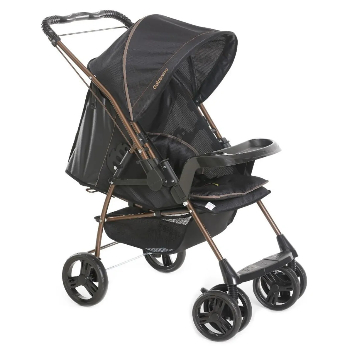 Carrinho Milano Rev Ii Preto Cobre Ptc