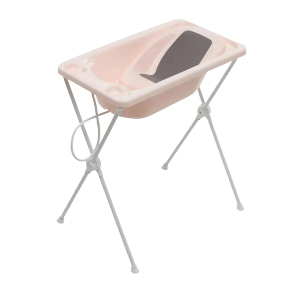 Banheira Galzerano Plastic Acqua Trio Rosa Perola