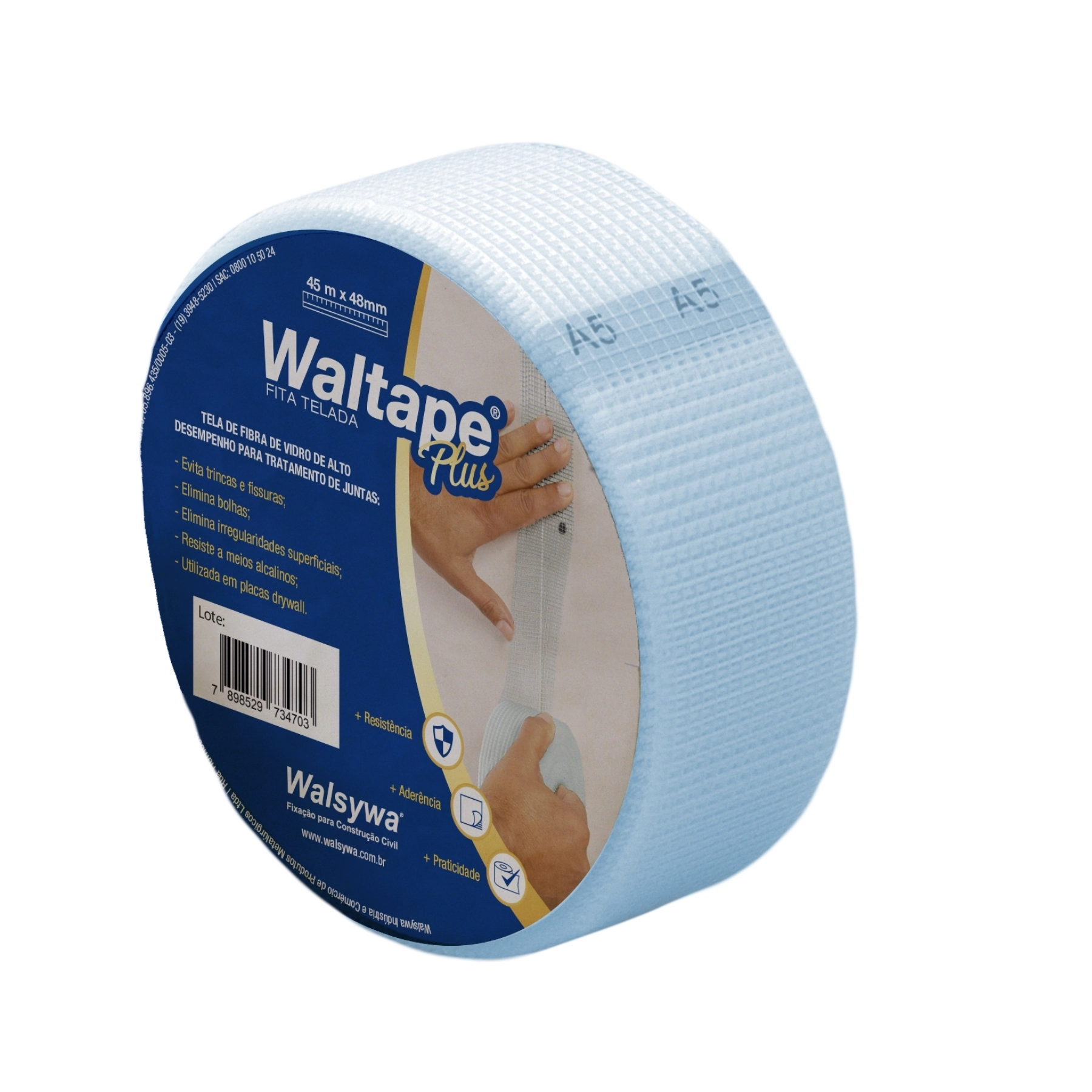 Fita Telada Waltape Plus 11mm 45M Walsyva