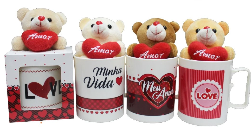 Caneca C/urso 10cm Ref.fc2779