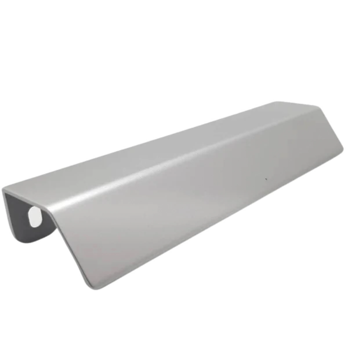 Puxador Alça De Sobrepor Pv22 Níquel Escovado 128mm Torralba