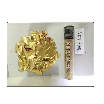 Lanca Confetes Dourado Metalizado 30cm Re.ydh 1521