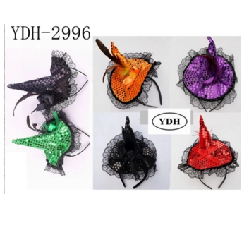 Tiara Chapeu De Bruxa Halloween Ydh 2996 Kevin