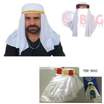 Turbante Arabe Luxo Imp Ref.ydh 9643 Reschi