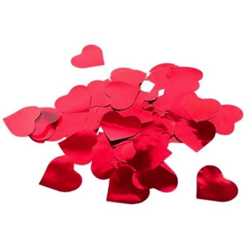 Confete Met. Coracao Vermelho 10g Ref.ydh 2624