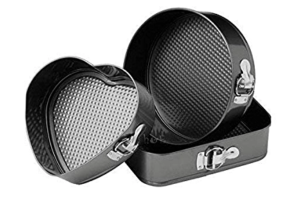 Forma Coracao/redonda/quadrada C/3pcs
