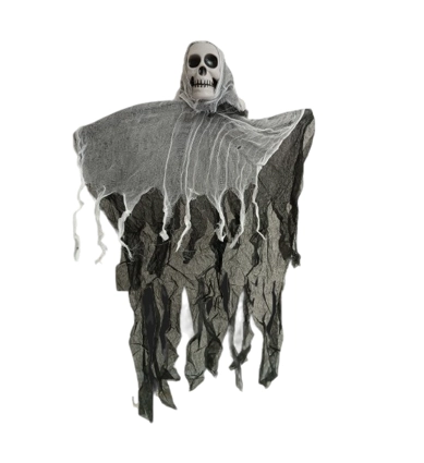 Enfeite Caveira Fantasma Sortido 90x60cm Ydh