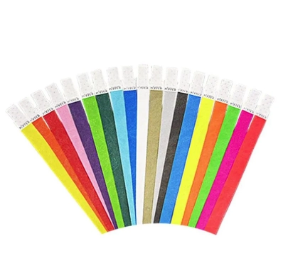 Pulseira Identificacao Papel Neon Sortida C/50un Ydh